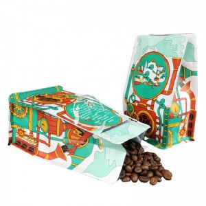 Acht Seitendichtung Selbststehender Tasche